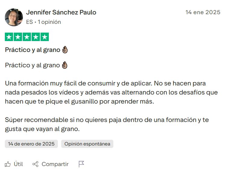 Opinión alumnos Buildt Academy